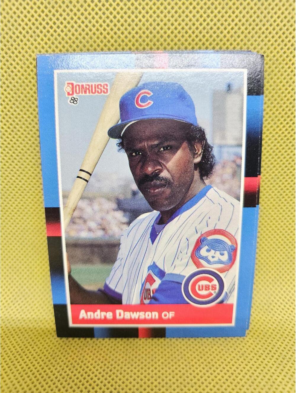 Andre Dawson - HOF - 1988 Donruss #269 - Cubs - RAW Mint